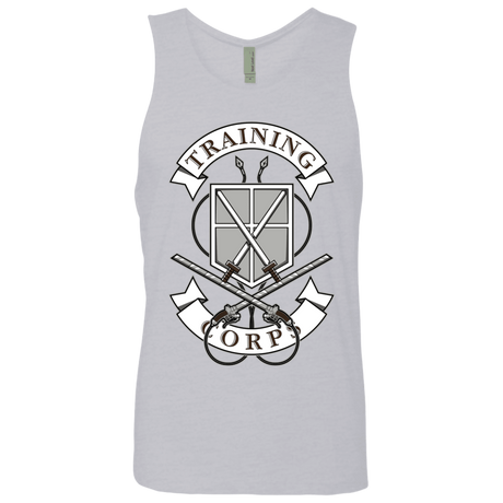 T-Shirts Heather Grey / S AoT Training Corps Men's Premium Tank Top