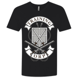 T-Shirts Black / X-Small AoT Training Corps Men's Premium V-Neck