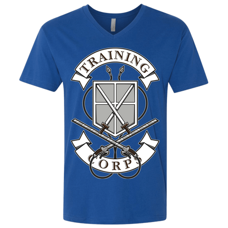 T-Shirts Royal / X-Small AoT Training Corps Men's Premium V-Neck