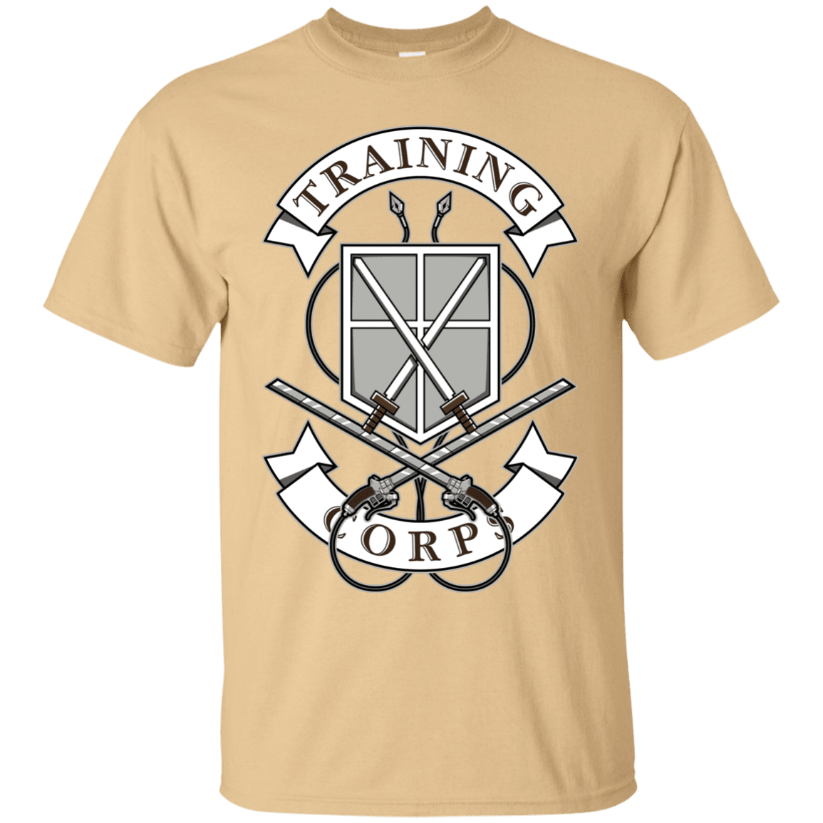 T-Shirts Vegas Gold / S AoT Training Corps T-Shirt