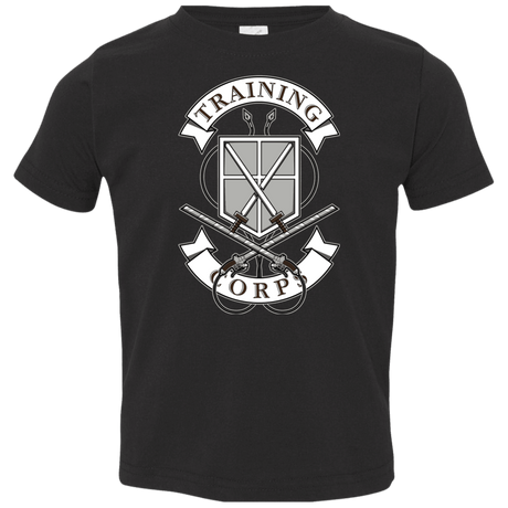 T-Shirts Black / 2T AoT Training Corps Toddler Premium T-Shirt