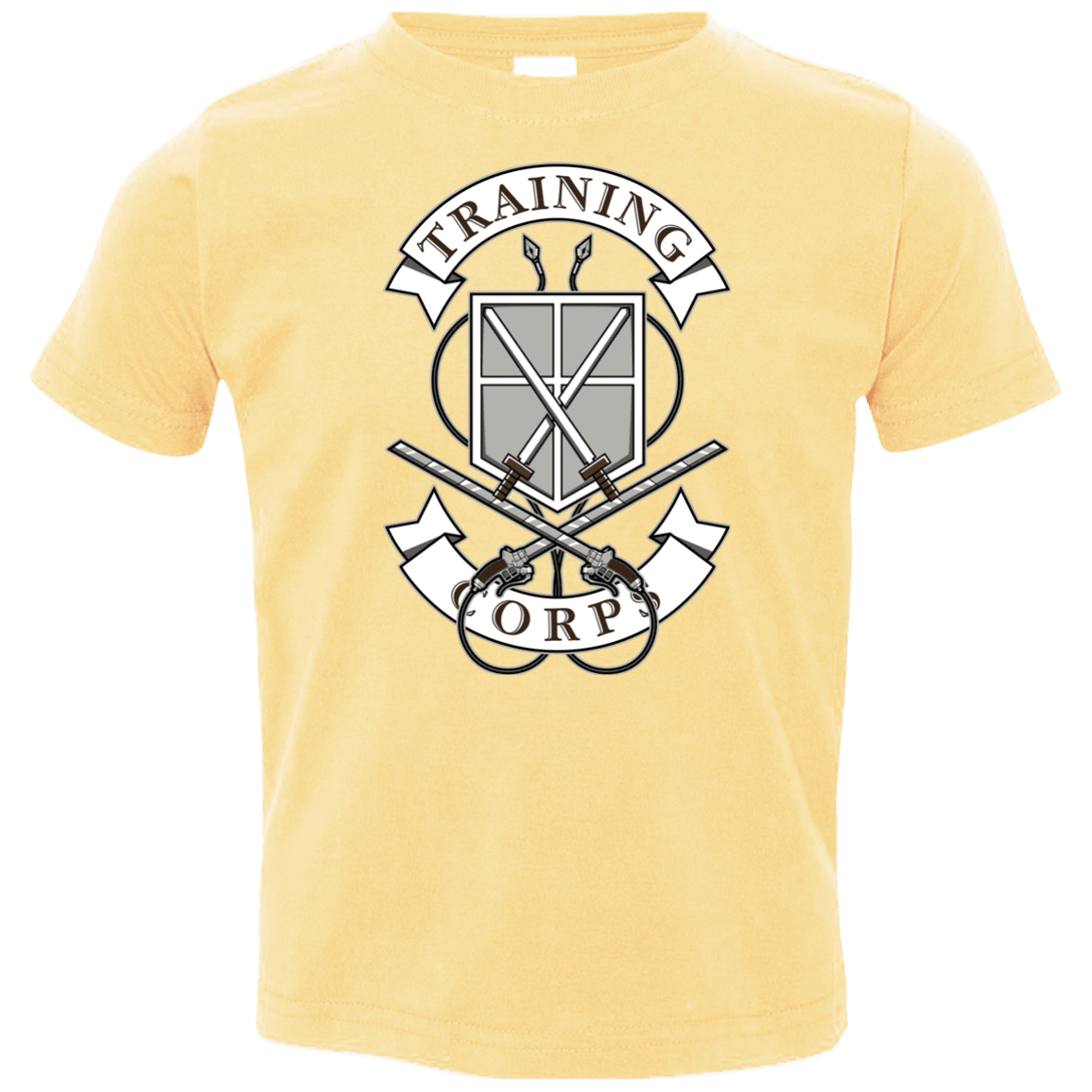 T-Shirts Butter / 2T AoT Training Corps Toddler Premium T-Shirt