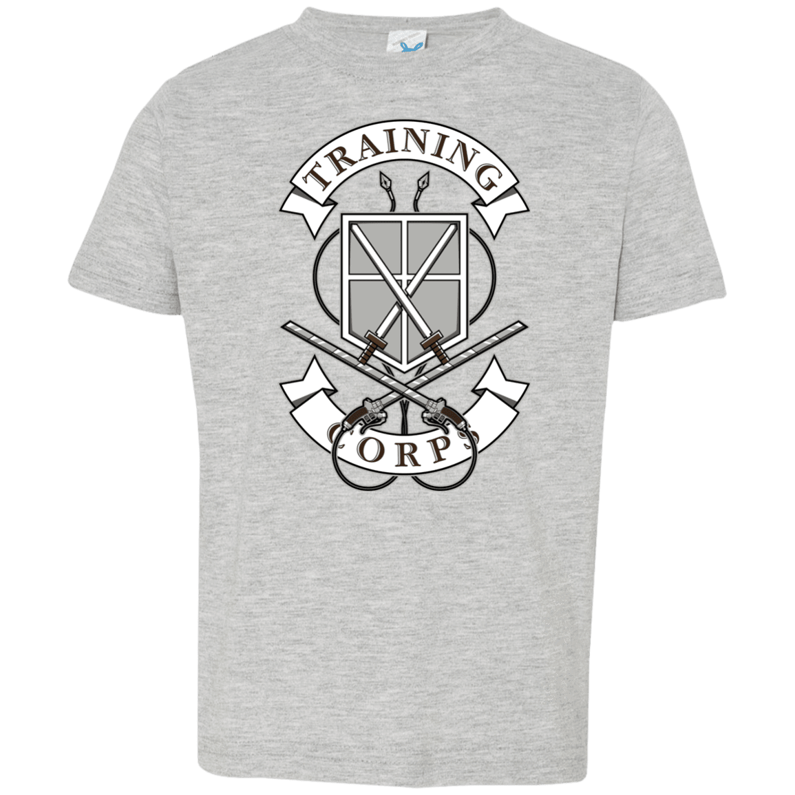T-Shirts Heather Grey / 2T AoT Training Corps Toddler Premium T-Shirt