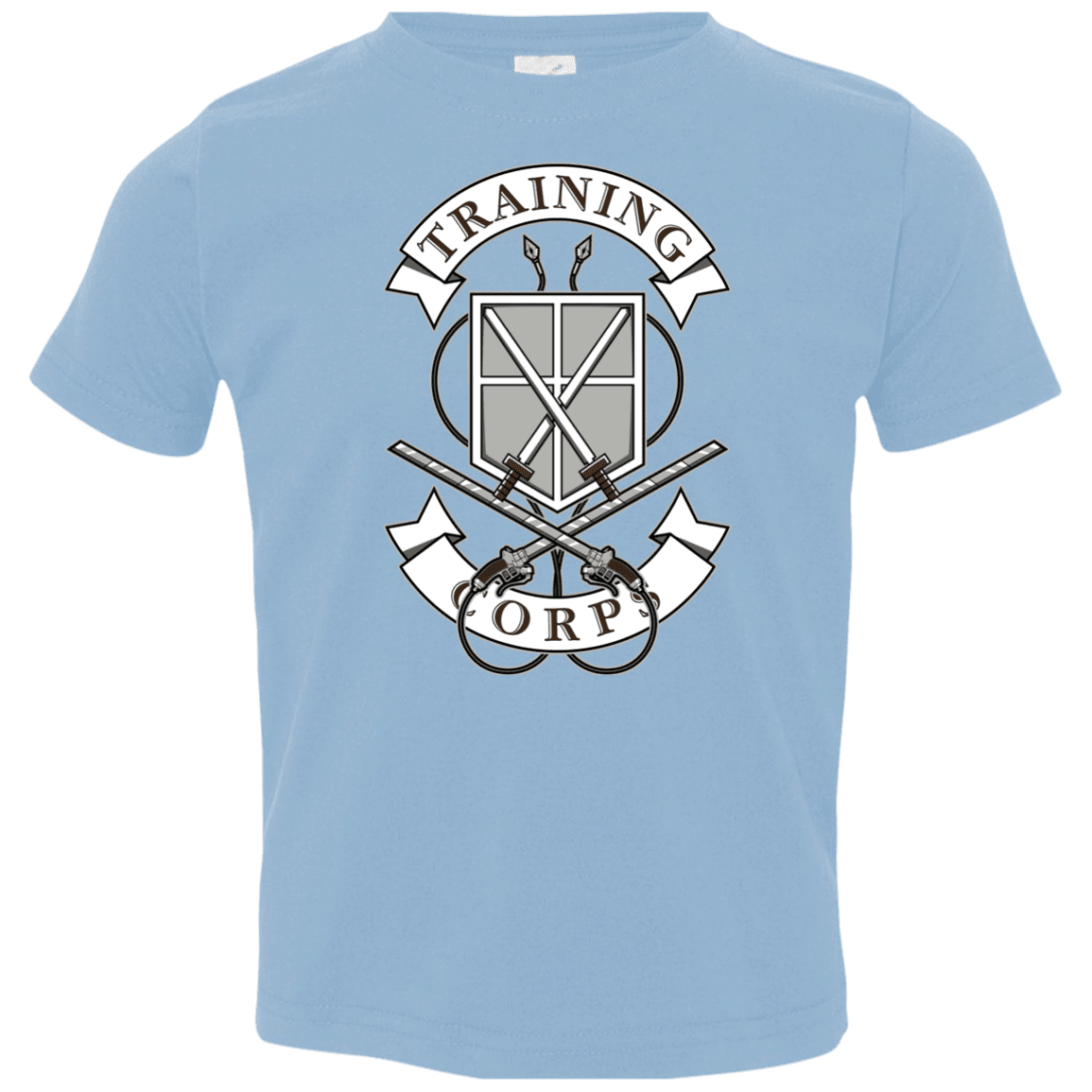 T-Shirts Light Blue / 2T AoT Training Corps Toddler Premium T-Shirt