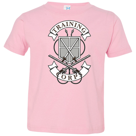 T-Shirts Pink / 2T AoT Training Corps Toddler Premium T-Shirt