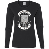 T-Shirts Black / S AoT Training Corps Women's Long Sleeve T-Shirt