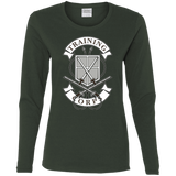 T-Shirts Forest / S AoT Training Corps Women's Long Sleeve T-Shirt