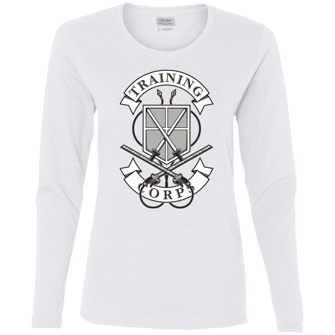T-Shirts White / S AoT Training Corps Women's Long Sleeve T-Shirt