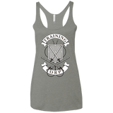 T-Shirts Venetian Grey / X-Small AoT Training Corps Women's Triblend Racerback Tank