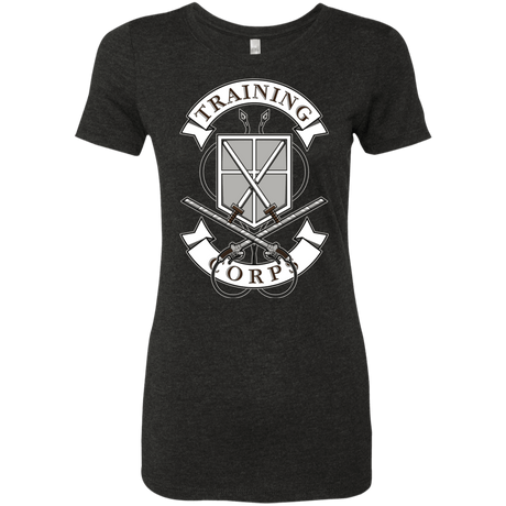 T-Shirts Vintage Black / S AoT Training Corps Women's Triblend T-Shirt