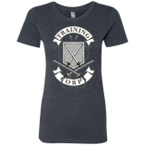 T-Shirts Vintage Navy / S AoT Training Corps Women's Triblend T-Shirt