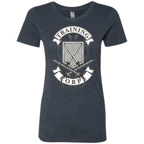 T-Shirts Vintage Navy / S AoT Training Corps Women's Triblend T-Shirt