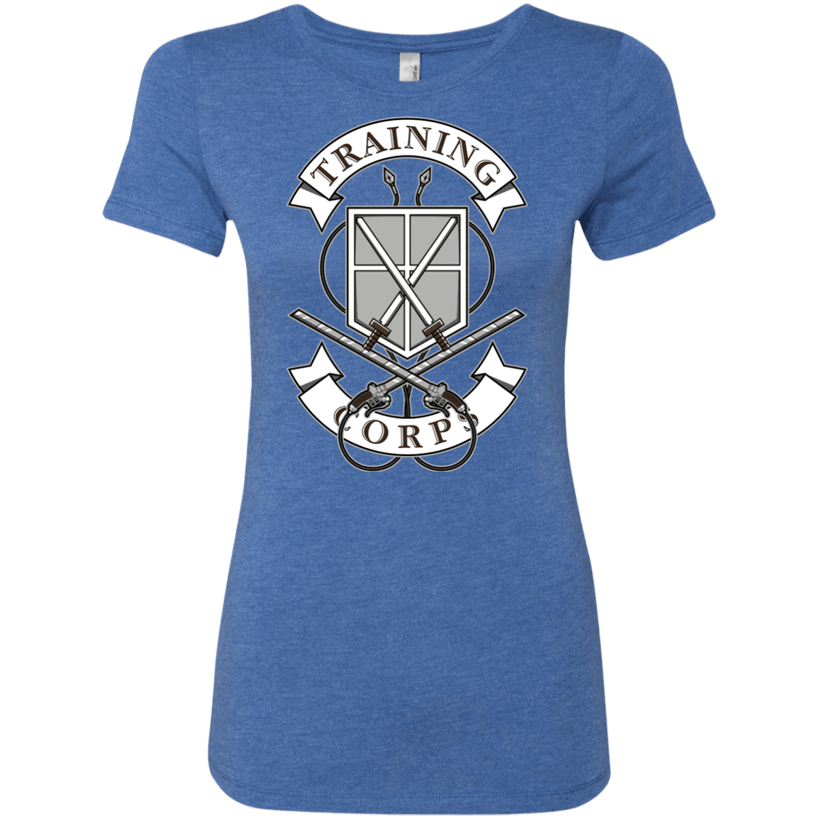 T-Shirts Vintage Royal / S AoT Training Corps Women's Triblend T-Shirt