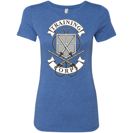 T-Shirts Vintage Royal / S AoT Training Corps Women's Triblend T-Shirt