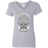 T-Shirts Sport Grey / S AoT Training Corps Women's V-Neck T-Shirt