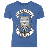 T-Shirts Vintage Royal / YXS AoT Training Corps Youth Triblend T-Shirt