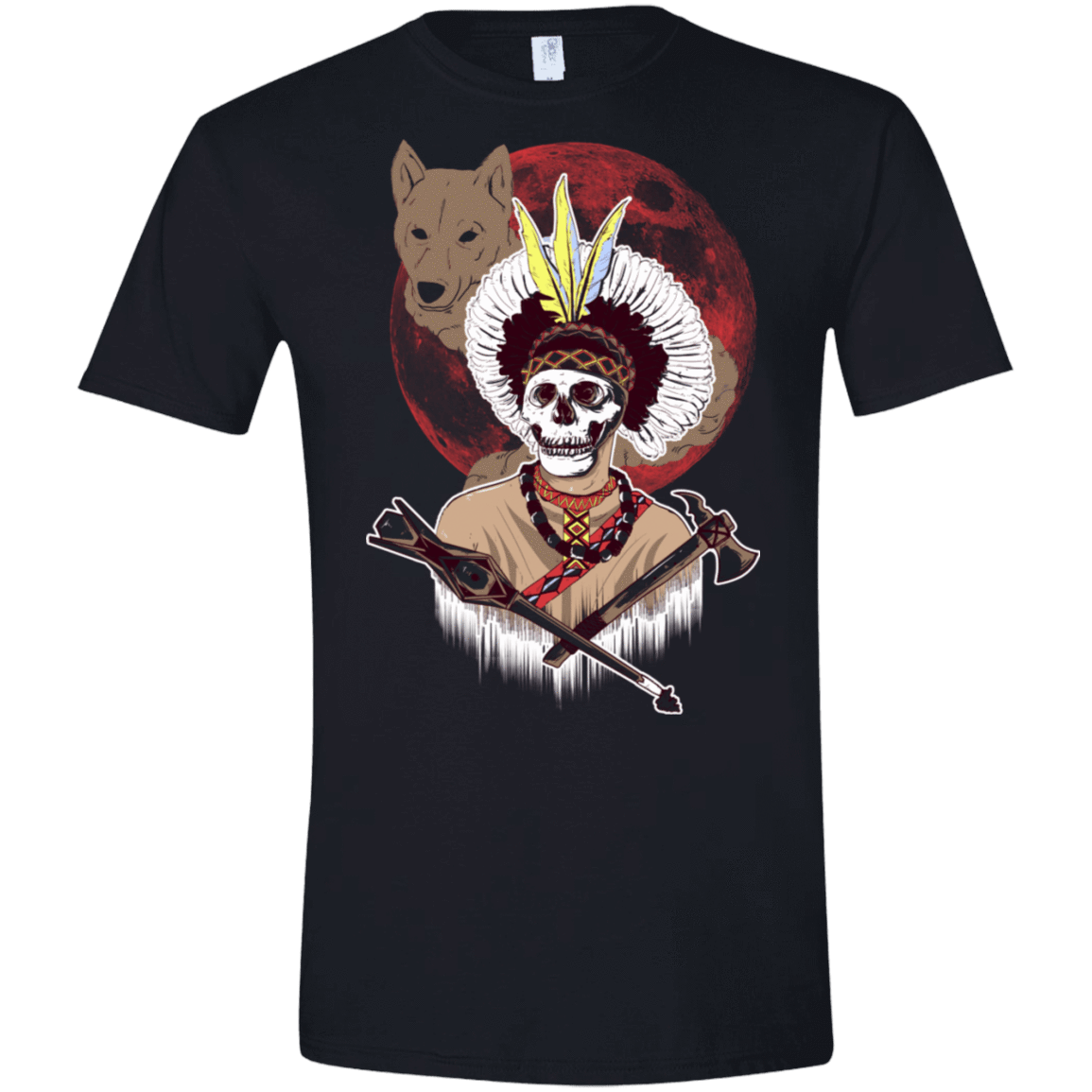 T-Shirts Black / X-Small Apache Men's Semi-Fitted Softstyle