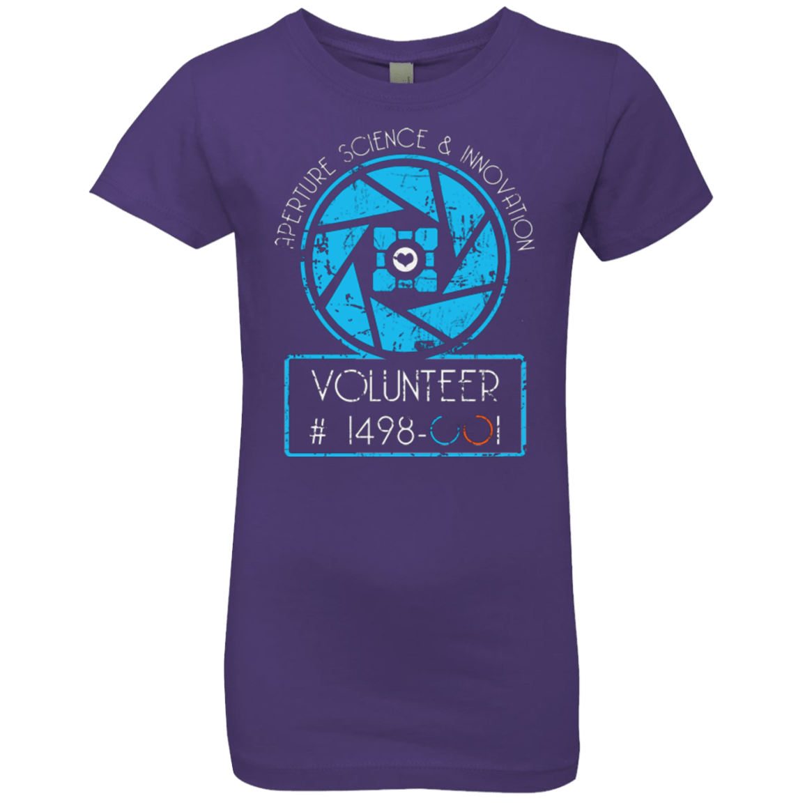 T-Shirts Purple Rush / YXS Aperture Volunteer Girls Premium T-Shirt