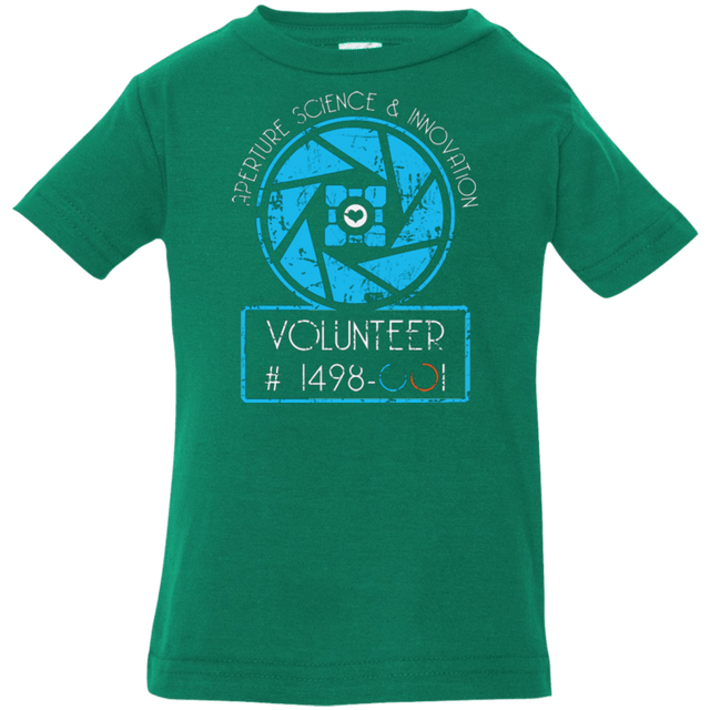 T-Shirts Kelly / 6 Months Aperture Volunteer Infant Premium T-Shirt