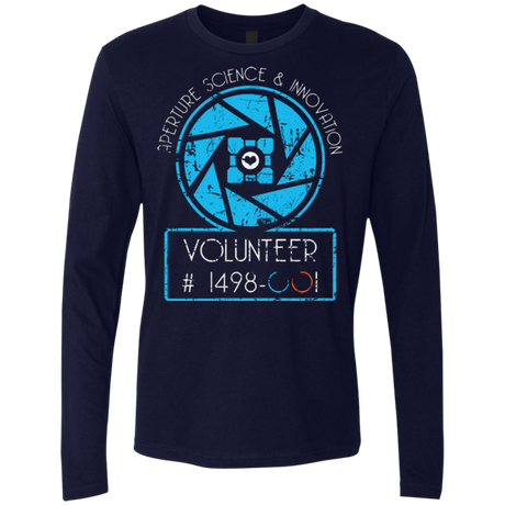 T-Shirts Midnight Navy / Small Aperture Volunteer Men's Premium Long Sleeve