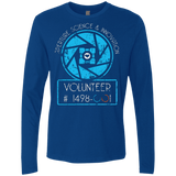 T-Shirts Royal / Small Aperture Volunteer Men's Premium Long Sleeve