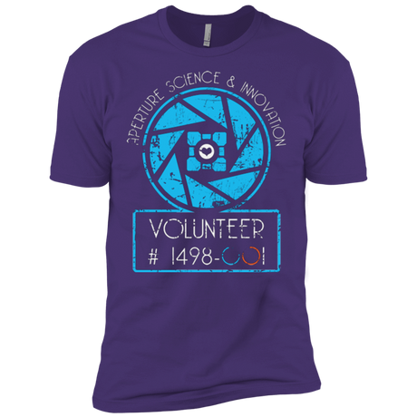 T-Shirts Purple / X-Small Aperture Volunteer Men's Premium T-Shirt
