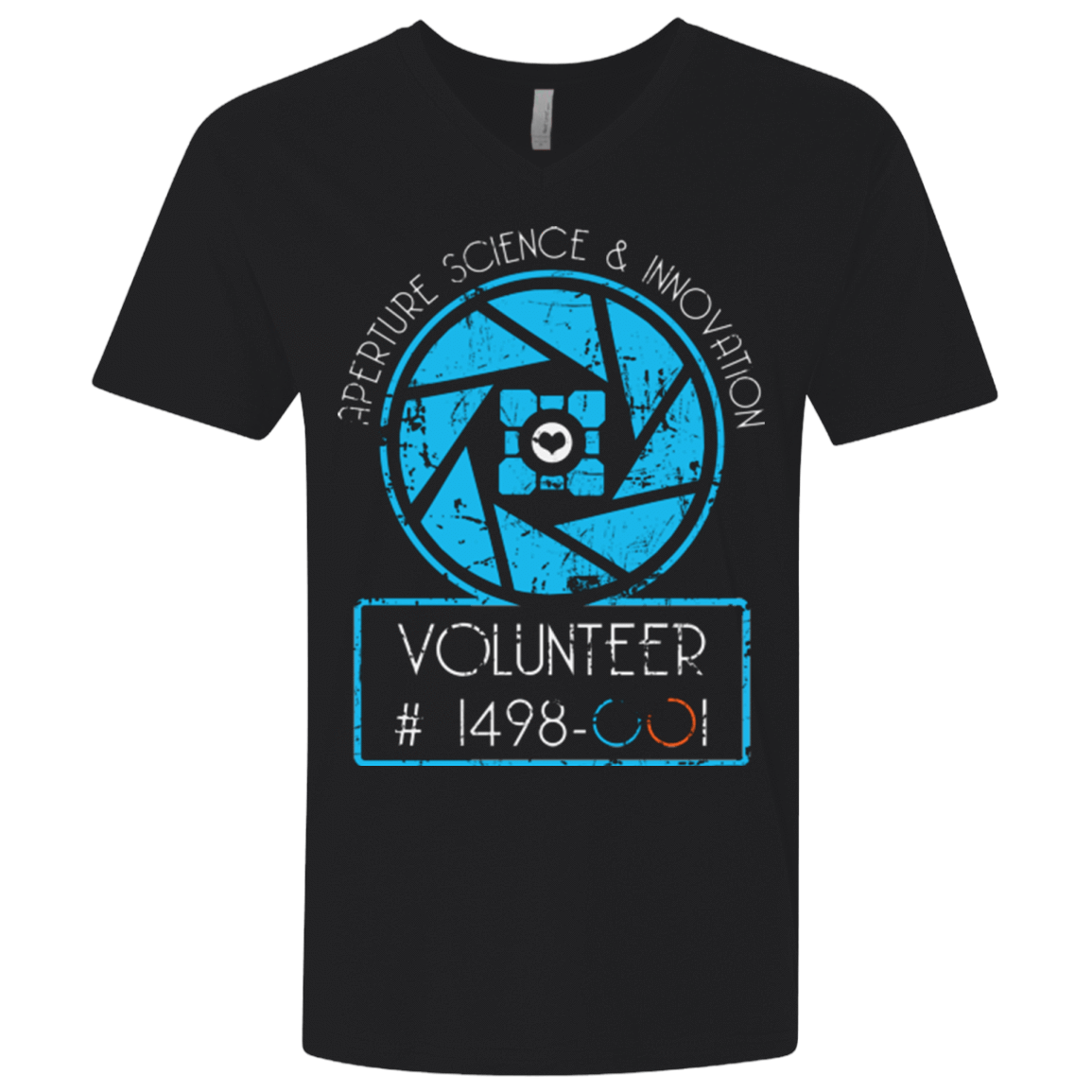 T-Shirts Black / X-Small Aperture Volunteer Men's Premium V-Neck