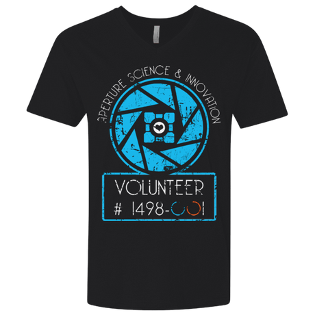 T-Shirts Black / X-Small Aperture Volunteer Men's Premium V-Neck