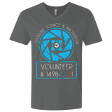 T-Shirts Heavy Metal / X-Small Aperture Volunteer Men's Premium V-Neck
