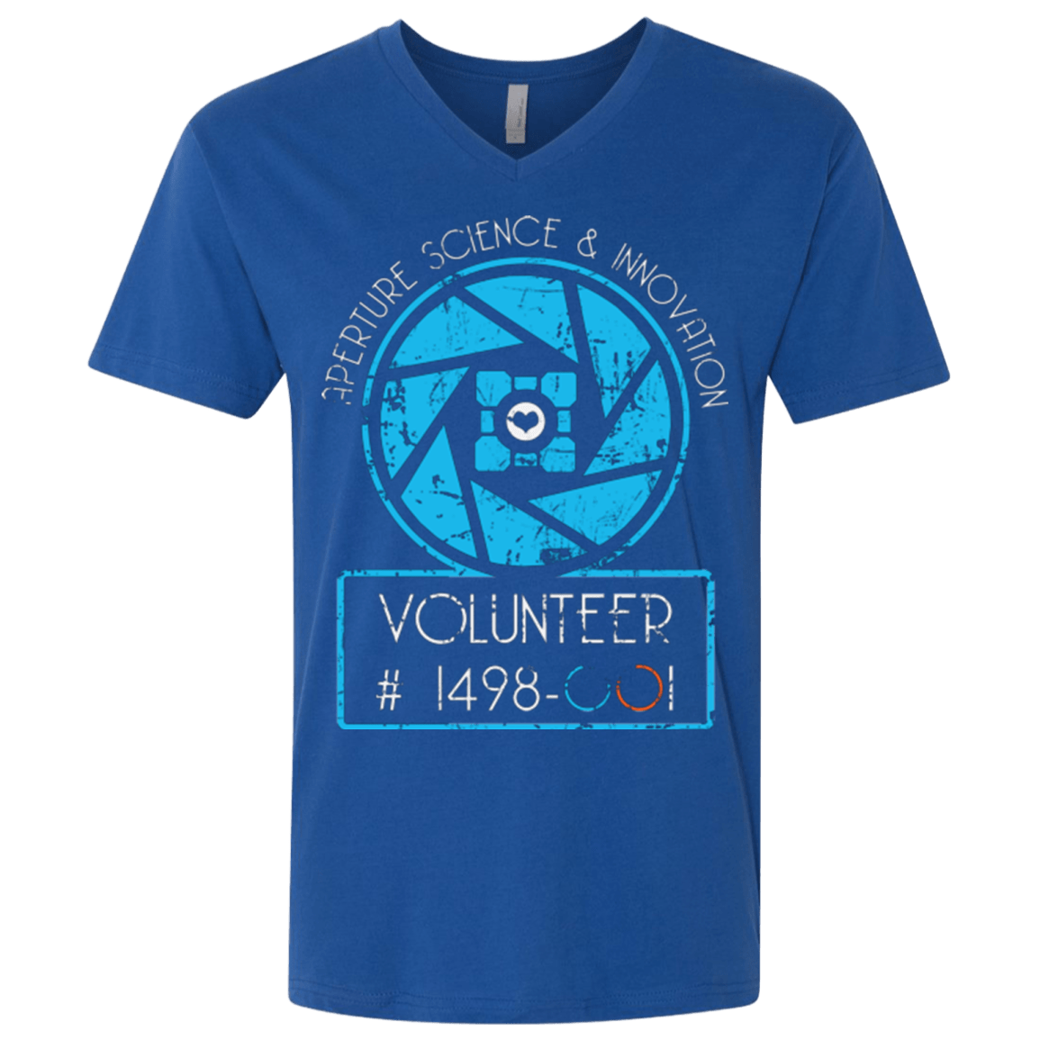 T-Shirts Royal / X-Small Aperture Volunteer Men's Premium V-Neck