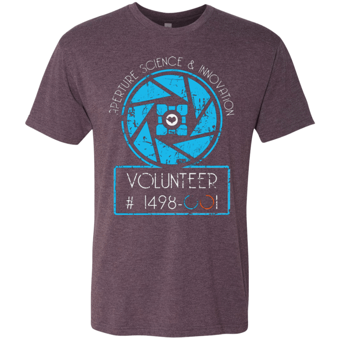 T-Shirts Vintage Purple / Small Aperture Volunteer Men's Triblend T-Shirt