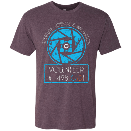 T-Shirts Vintage Purple / Small Aperture Volunteer Men's Triblend T-Shirt