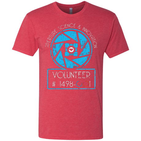 T-Shirts Vintage Red / Small Aperture Volunteer Men's Triblend T-Shirt