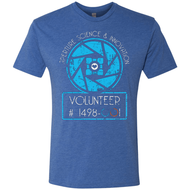 T-Shirts Vintage Royal / Small Aperture Volunteer Men's Triblend T-Shirt