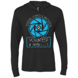 T-Shirts Vintage Black / X-Small Aperture Volunteer Triblend Long Sleeve Hoodie Tee