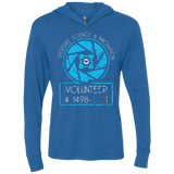 T-Shirts Vintage Royal / X-Small Aperture Volunteer Triblend Long Sleeve Hoodie Tee