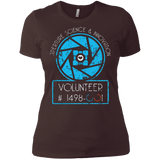 T-Shirts Dark Chocolate / X-Small Aperture Volunteer Women's Premium T-Shirt