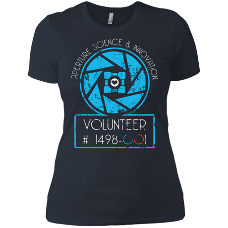 T-Shirts Indigo / X-Small Aperture Volunteer Women's Premium T-Shirt