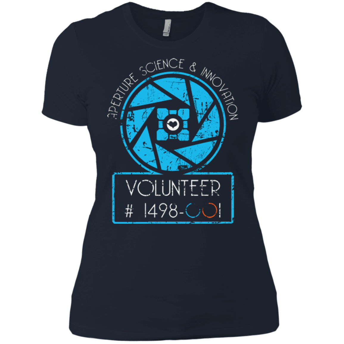 T-Shirts Midnight Navy / X-Small Aperture Volunteer Women's Premium T-Shirt