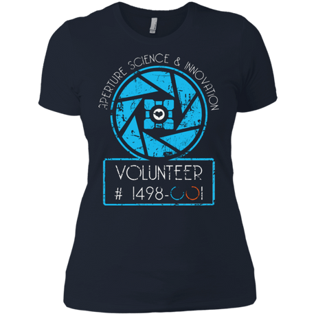 T-Shirts Midnight Navy / X-Small Aperture Volunteer Women's Premium T-Shirt
