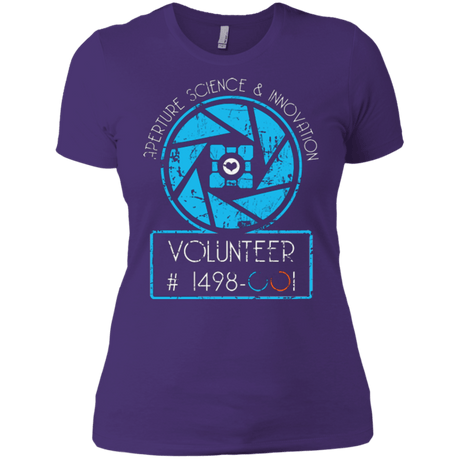 T-Shirts Purple / X-Small Aperture Volunteer Women's Premium T-Shirt