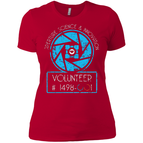 T-Shirts Red / X-Small Aperture Volunteer Women's Premium T-Shirt