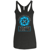 T-Shirts Vintage Black / X-Small Aperture Volunteer Women's Triblend Racerback Tank