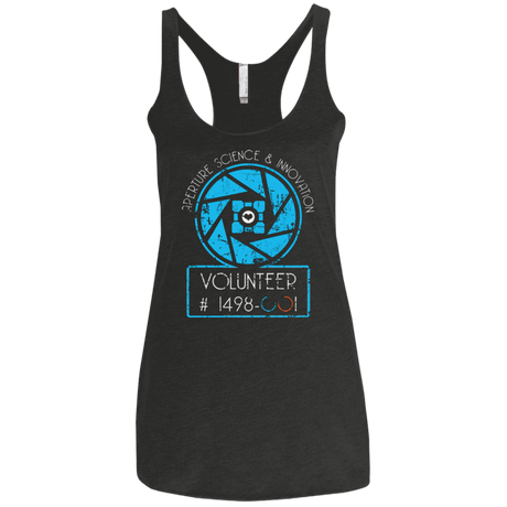 T-Shirts Vintage Black / X-Small Aperture Volunteer Women's Triblend Racerback Tank