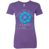 T-Shirts Purple Rush / Small Aperture Volunteer Women's Triblend T-Shirt
