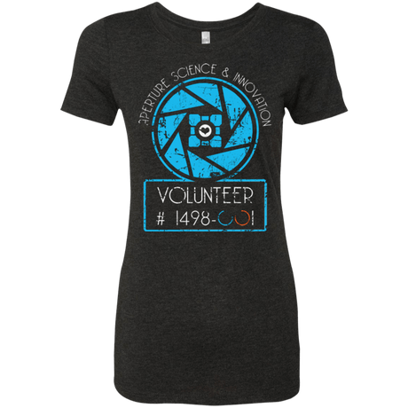 T-Shirts Vintage Black / Small Aperture Volunteer Women's Triblend T-Shirt