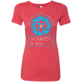 T-Shirts Vintage Red / Small Aperture Volunteer Women's Triblend T-Shirt