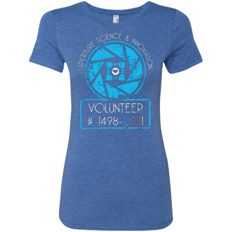 T-Shirts Vintage Royal / Small Aperture Volunteer Women's Triblend T-Shirt