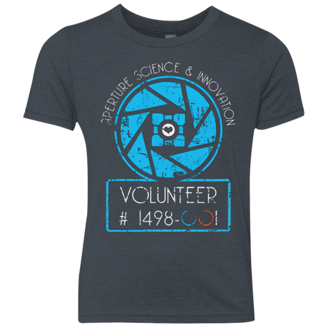 T-Shirts Vintage Navy / YXS Aperture Volunteer Youth Triblend T-Shirt