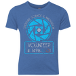 T-Shirts Vintage Royal / YXS Aperture Volunteer Youth Triblend T-Shirt